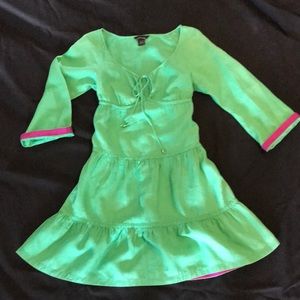 Short linen tiered dress from victoria secret